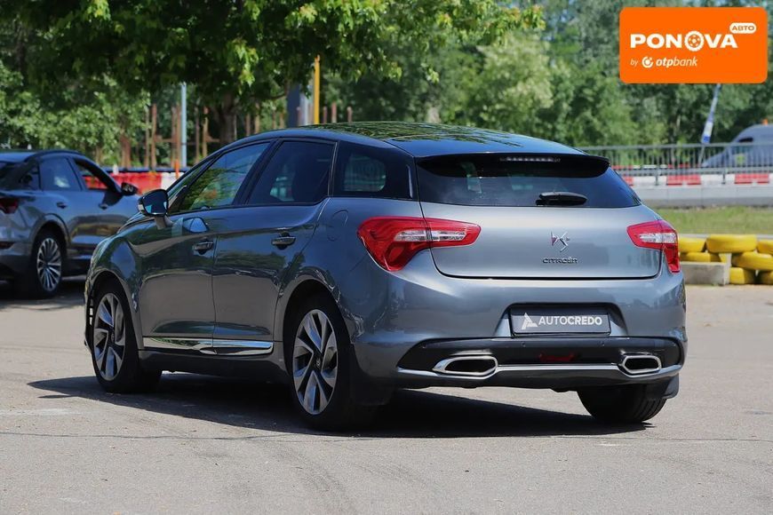 Citroen DS5, 2012 р., Дизель, 248 тис. км, Ліфтбек, Сірий, Київ AT-10418012 фото