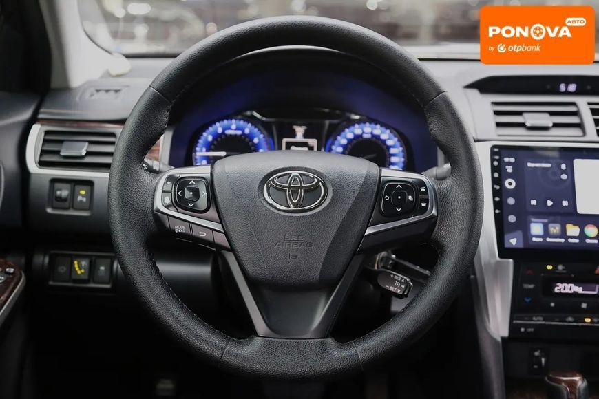 Toyota Camry, 2015 р., Газ пропан-бутан / Бензин, 202 тис. км, Седан, Чорний, Київ AT-10417379 фото