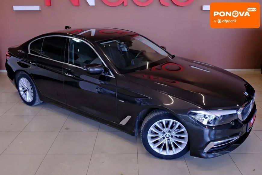 BMW 5 Series, 2017 р., Бензин, 100 тис. км, Седан, Коричневий, Одеса AT-10418309 фото