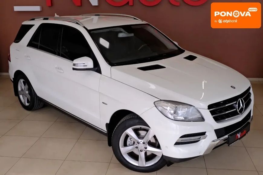 Mercedes-Benz M-Class, 2012 г., Дизель, 160 тыс. км, Внедорожник / Кроссовер, Белый, Одесса AT-10413579 фото