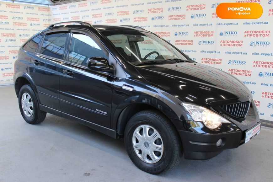 SsangYong Actyon, 2010, Дизель, 2 л., 77 тис. км, Позашляховик / Кросовер, Чорний, Київ 8214 фото