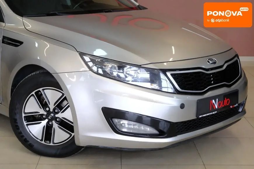 Kia Optima, 2013 р., Гібрид (HEV), 215 тис. км, Седан, Сірий, Одеса AT-10428306 фото