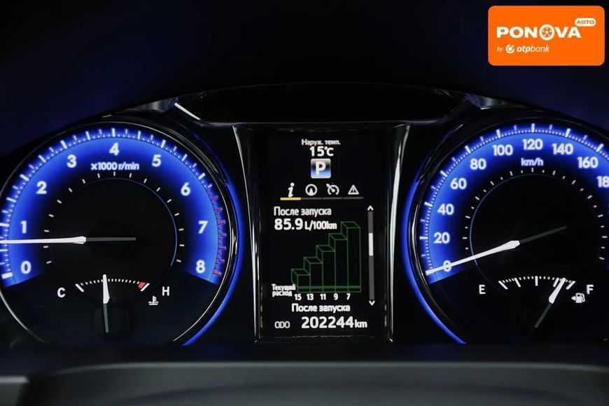 Toyota Camry, 2015 р., Газ пропан-бутан / Бензин, 202 тис. км, Седан, Чорний, Київ AT-10417379 фото