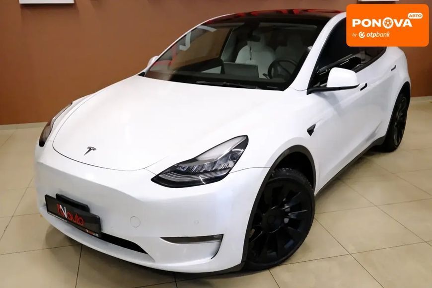 Tesla Model Y, 2022 р., Електро, 79 тис. км, Позашляховик / Кросовер, Білий, Одеса AT-10429709 фото