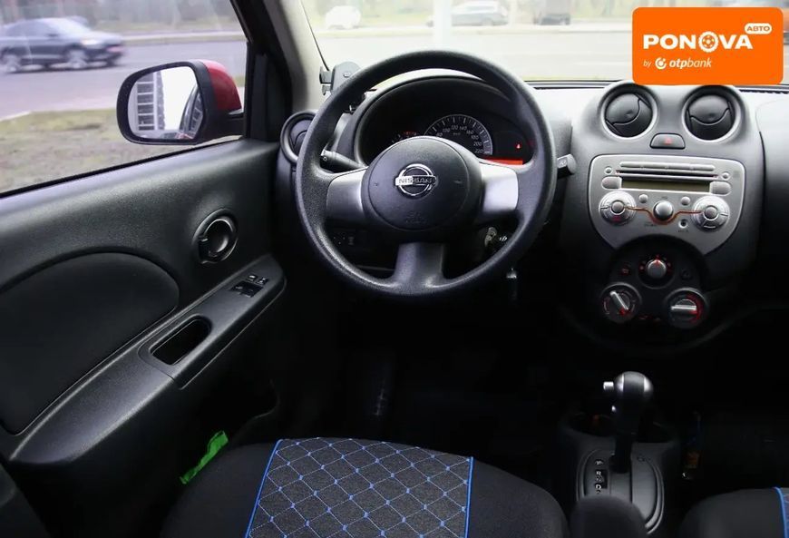 Nissan Micra, 2013 г., Бензин, 81 тыс. км, Хетчбек, Красный, Харьков AT-10406604 фото