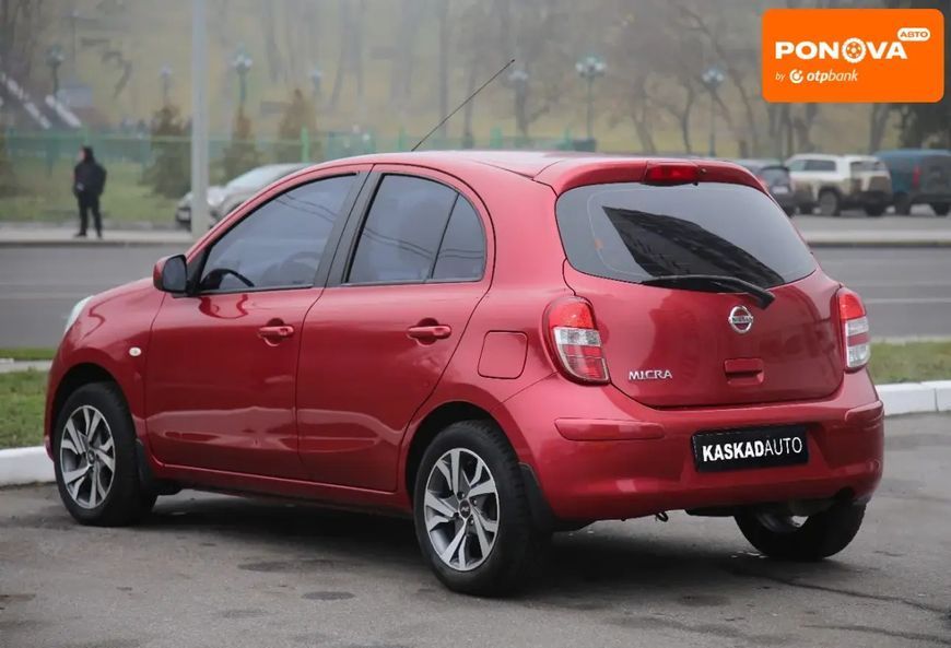 Nissan Micra, 2013 г., Бензин, 81 тыс. км, Хетчбек, Красный, Харьков AT-10406604 фото