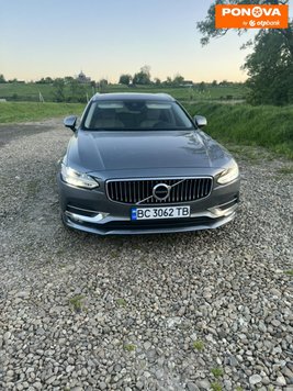 Volvo V90, 2018, Бензин, 1.97 л., 100 тис. км, Універсал, Сірий, Львів Cars-Pr-268204 фото