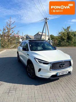 Infiniti QX50, 2019 г., Бензин, 50 тыс. км, Внедорожник / Кроссовер, Белый, Днепр (Днепропетровск) AT-10419360 фото