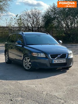 Volvo V50, 2009, Дизель, 1.6 л., 290 тис. км, Універсал, Синій, Луцьк Cars-Pr-273795 фото