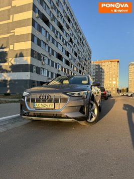 Audi e-tron, 2020, Електро, 110 тис. км, Позашляховик / Кросовер, Сірий, Харків Cars-Pr-260669 фото