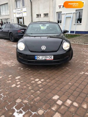 Volkswagen Beetle, 2012, Бензин, 2.48 л., 57 тис. км, Хетчбек, Чорний, Львів 12869 фото