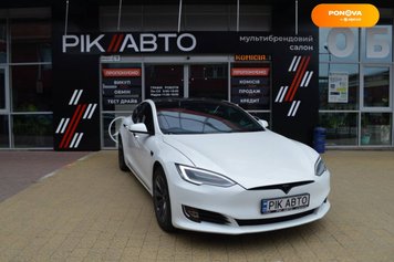 Tesla Model S, 2020, Електро, 102 тис. км, Ліфтбек, Білий, Львів 106874 фото