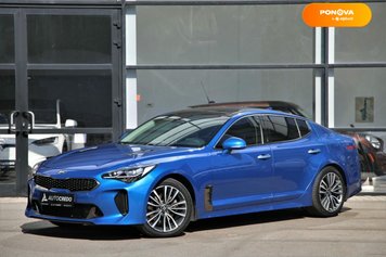 Kia Stinger, 2018, Бензин, 2 л., 49 тис. км, Фастбек, Синій, Харків 110652 фото