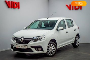 Renault Sandero, 2019, Дизель, 1.5 л., 139 тис. км, Хетчбек, Білий, Київ 98065 фото