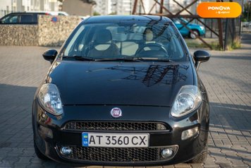 Fiat Punto, 2012, Дизель, 1.25 л., 245 тис. км, Хетчбек, Чорний, Івано-Франківськ Cars-Pr-237935 фото