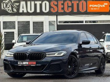 BMW 5 Series, 2017 г., Бензин, 138 тыс. км, Седан, Синий, Харьков AT-10406529 фото