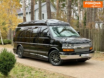 Chevrolet Express, 2011, Газ пропан-бутан / Бензин, 5.3 л., 91 тис. км, Мінівен, Чорний, Київ Cars-Pr-267951 фото