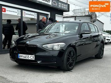 BMW 1 Series, 2012 г., Бензин, 134 тыс. км, Хетчбек, Чорный, Житомир AT-10416466 фото