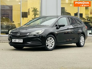 Opel Astra, 2016, Дизель, 1.6 л., 168 тис. км, Універсал, Чорний, Київ 280622 фото