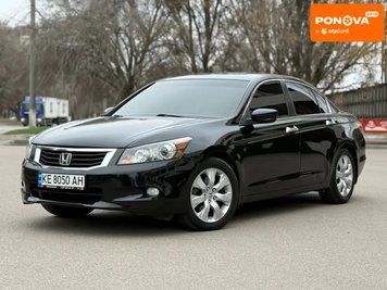 Honda Accord, 2008 р., Бензин, 200 тис. км, Седан, Чорний, Дніпро (Дніпропетровськ) AT-10415387 фото