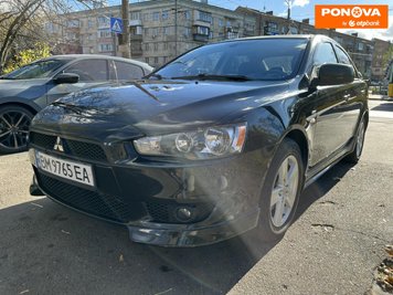 Mitsubishi Lancer, 2008, Газ пропан-бутан / Бензин, 2 л., 198 тис. км, Седан, Чорний, Київ Cars-Pr-276558 фото