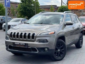 Jeep Cherokee, 2017 г., Газ пропан-бутан / Бензин, 139 тыс. км, Внедорожник / Кроссовер, Серый, Львов AT-10401686 фото
