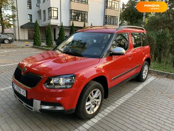 Skoda Yeti, 2014, Дизель, 2 л., 218 тис. км, Позашляховик / Кросовер, Червоний, Львів Cars-Pr-225876 фото