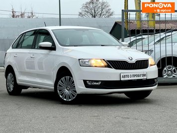 Skoda Spaceback, 2017, Бензин, 1 л., 84 тис. км, Хетчбек, Білий, Київ 279102 фото