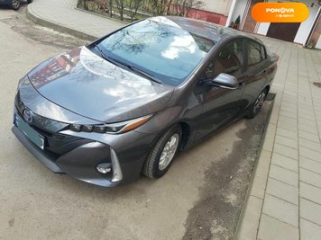 Toyota Prius Prime, 2021, Гібрид (HEV), 1.8 л., 5 тис. км, Хетчбек, Сірий, Львів Cars-Pr-210912 фото