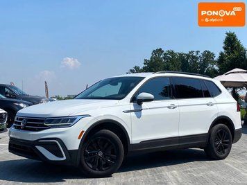 Volkswagen Tiguan, 2021 р., Бензин, 104 тис. км, Позашляховик / Кросовер, Білий, Київ AT-10420647 фото