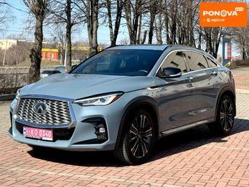 Infiniti QX55, 2022 г., Бензин, 72 тыс. км, Внедорожник / Кроссовер, Серый, Харьков AT-10412099 фото