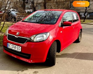 Skoda Citigo, 2013, Бензин, 1 л., 89 тис. км, Хетчбек, Червоний, Київ Cars-Pr-85137 фото