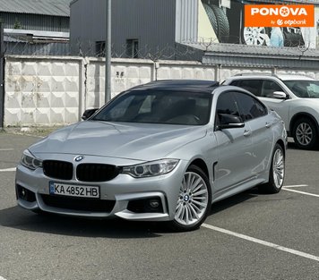 BMW 4 Series Gran Coupe, 2015, Бензин, 2 л., 130 тис. км, Купе, Сірий, Київ Cars-Pr-267496 фото