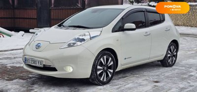 Nissan Leaf, 2016, Електро, 169 тис. км, Хетчбек, Білий, Тернопіль 7594 фото