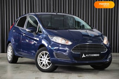 Ford Fiesta, 2013, Бензин, 1 л., 117 тыс. км, Хетчбек, Синий, Киев 38362 фото