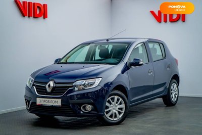 Renault Sandero, 2019, Дизель, 1.5 л., 92 тыс. км, Хетчбек, Синий, Киев 38788 фото