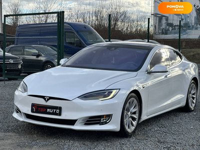 Tesla Model S, 2016, Електро, 176 тис. км, Ліфтбек, Білий, Львів 17507 фото