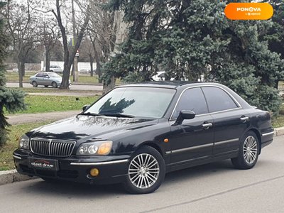 Hyundai XG, 2000, Бензин, 3 л., 239 тис. км, Седан, Чорний, Миколаїв 7106 фото
