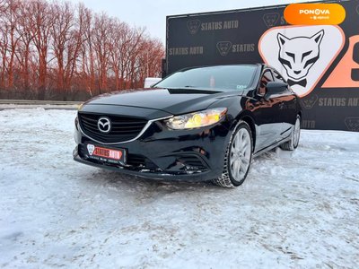 Mazda 6, 2016, Бензин, 2.49 л., 187 тис. км, Седан, Чорний, Вінниця 9588 фото