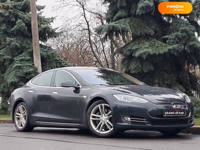 Tesla Model S, 2012, Електро, 80 тис. км, Ліфтбек, Сірий, Миколаїв 29782 фото