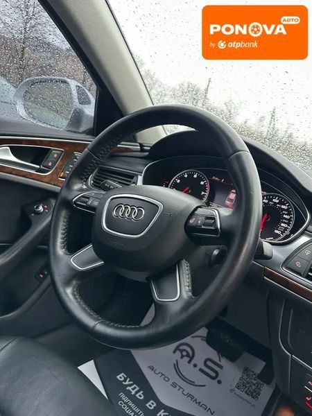 Audi A6, 2014 р., Бензин, 225 тис. км, Седан, Сірий, Кривий Ріг AT-10410018 фото