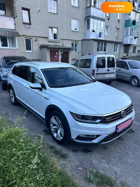 Volkswagen Passat Alltrack, 2016, Дизель, 2 л., 328 тыс. км, Универсал, Белый, Тернополь Cars-Pr-67375 фото