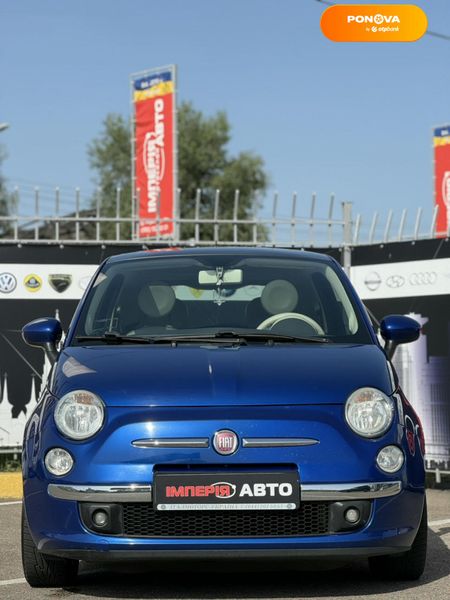 Fiat 500C, 2010, Бензин, 1.2 л., 54 тис. км, Кабріолет, Синій, Київ 101689 фото