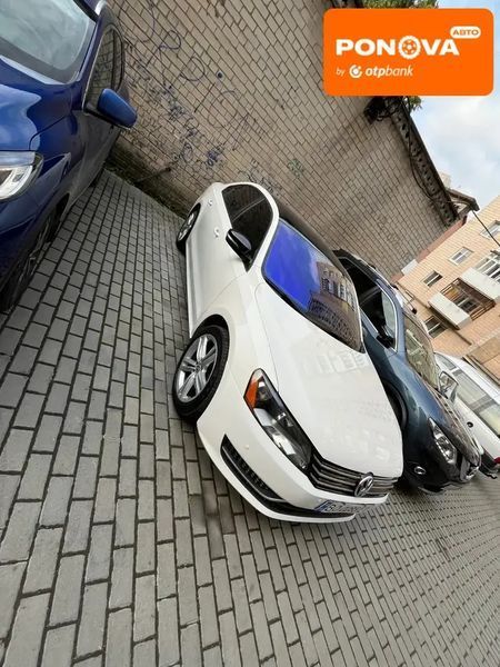 Volkswagen Passat, 2014 р., Газ пропан-бутан / Бензин, 181 тис. км, Седан, Білий, Тернопіль AT-10398800 фото