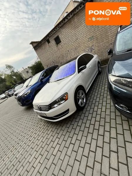 Volkswagen Passat, 2014 р., Газ пропан-бутан / Бензин, 181 тис. км, Седан, Білий, Тернопіль AT-10398800 фото