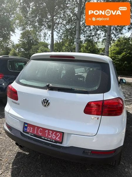 Volkswagen Tiguan, 2016 р., Бензин, 123 тис. км, Позашляховик / Кросовер, Білий, Луцьк AT-10418122 фото