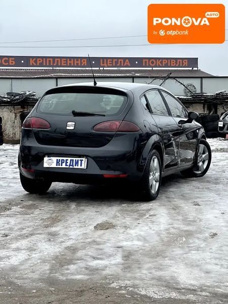 SEAT Leon, 2006 г., Бензин, 227 тыс. км, Хетчбек, Чорный, Кривой Рог AT-10410371 фото