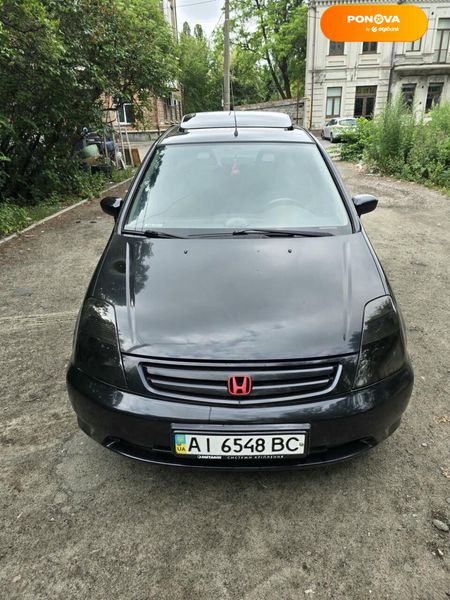 Honda Stream, 2003, Газ пропан-бутан / Бензин, 2 л., 278 тис. км, Мінівен, Чорний, Київ Cars-Pr-61422 фото