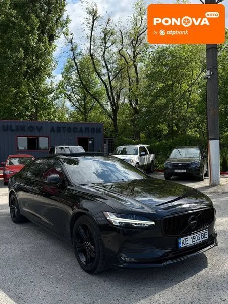 Volvo S90, 2018 г., Бензин, 184 тыс. км, Седан, Чорный, Днепр (Днепропетровск) AT-10417643 фото