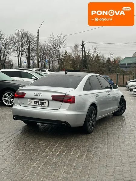 Audi A6, 2014 р., Бензин, 225 тис. км, Седан, Сірий, Кривий Ріг AT-10410018 фото